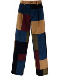Baracuta - Pantaloni con design patchwork x Noah - Lyst