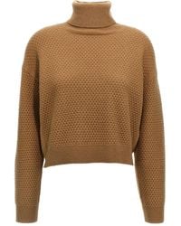 Max Mara - ハイネック カシミアセーター - Lyst