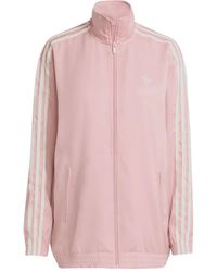 adidas - Striped Track Jacket - Lyst