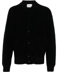 Laneus - Knitted Bomber Jacket - Lyst