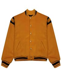 Rhude - Logo-Detail Bomber Jacket - Lyst