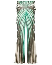 Roberto Cavalli - Striped Flared Trousers - Lyst