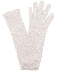 Brunello Cucinelli - Guanti Con Paillettes - Lyst