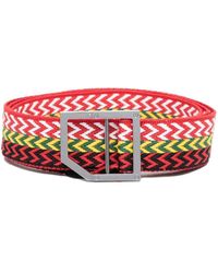 Lanvin - Multicoloured Curb Belt - Lyst
