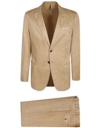 Dell'Oglio - Single-Breasted Notched-Lapels Suit - Lyst