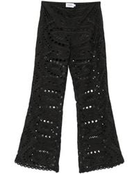 Charo Ruiz - Broderie-Anglaise Trousers - Lyst