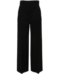 KENZO - High-Waist Tailored Trousers - Lyst