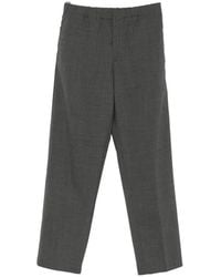 Lardini - Elasticated-Waistband Trousers - Lyst