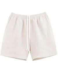 True Tribe - Drawstring-Waist Linen Shorts - Lyst