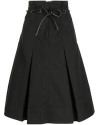 3.1 Phillip Lim - Origami High-Waisted Midi Skirt - Lyst