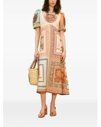ALÉMAIS - Alberta Midi Dress - Lyst
