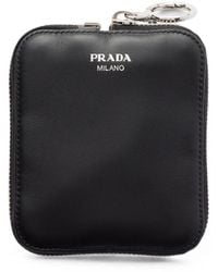 Prada - Re-Nylon And Leather Foldable Mini Duffel Bag - Lyst