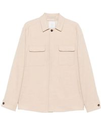 Eleventy - Geknöpfte Jacke mit Klappentaschen - Lyst