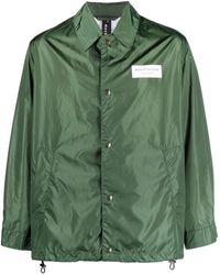 Mackintosh - Logo-patch Long-sleeve Shirt Jacket - Lyst
