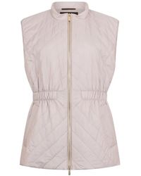 Moorer - Zip Quilted Jacket - Lyst