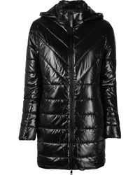 calvin klein wet look coat