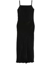 Rochas - Ribbon-Trimmed Slip Dress - Lyst