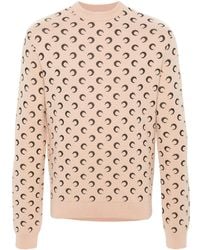 Marine Serre - Trui Met Maanprint - Lyst