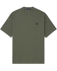 Fred Perry - Camiseta de algodón con logo - Lyst