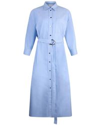 Liu Jo - Long Shirt Dress - Lyst