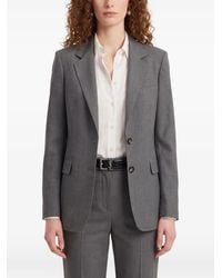 SUTTON NEW YORK - Single-Breasted Stretch-Canvas Jacket - Lyst