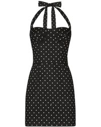 Dolce & Gabbana - Mini-jurk Met Stippen - Lyst