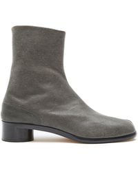 Maison Margiela - Tabi 30mm Leather Ankle Boots - Lyst