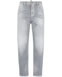 DSquared² - Vaqueros con parche del logo - Lyst