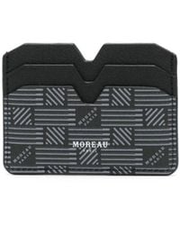 Moreau - Logo-stamp Leather Card Holder - Lyst