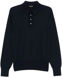 Tom Ford - ファインニット ポロシャツ - Lyst