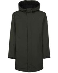 Les Deux - Hooded Raincoat - Lyst