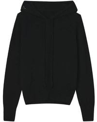 Simone Rocha - Bead-Embellished Cashmere Hoodie - Lyst
