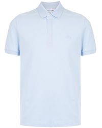 Lacoste - Logo-patch Short-sleeve Polo Shirt - Lyst