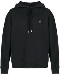 Maison Kitsuné - Fox-motif Cotton Hoodie - Lyst