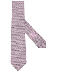 ZEGNA - Zijden Stropdas Met Bijenprint - Lyst