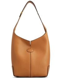 Tod's - Small Folio Leather Shoulder Bag - Lyst