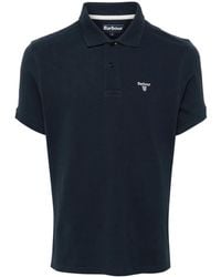 Barbour - Logo-Embroidered Cotton Polo Shirt - Lyst