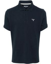 Barbour - Logo-Embroidered Cotton Polo Shirt - Lyst
