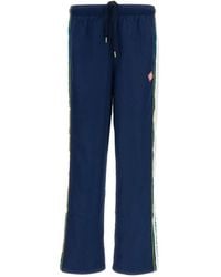 CASABLANCA - Logo-Patch Side-Stripe Track Pants - Lyst