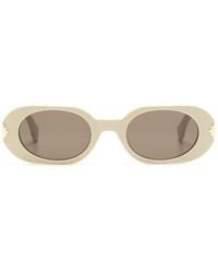 Marcelo Burlon - Oval-frame Sunglasses - Lyst