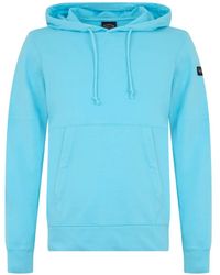 Paul & Shark - Cotton Hoodie - Lyst