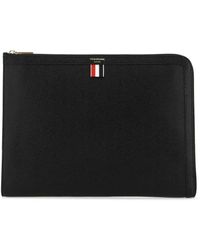 Thom Browne - Mini Gusset Clutch Bag - Lyst