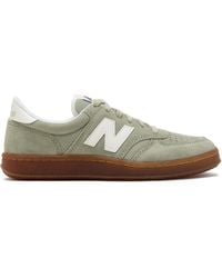 New Balance - T500 スエード レザースニーカー - Lyst