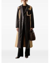 Patrizia Pepe - Colour-Block Double-Breasted Coat - Lyst