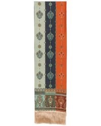 Zimmermann - Écharpe Frangée À Imprimé Cachemire - Lyst