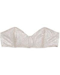 GIUSEPPE DI MORABITO - Crystal-Embellished Top - Lyst