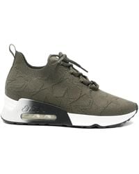 Ash - Lucky Star-Patterned Lace-Up Sneakers - Lyst