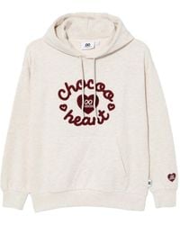 Chocoolate - Felpa Con Cappuccio E Logo - Lyst