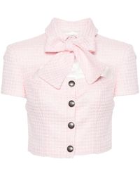 Alessandra Rich - Tweed Jack - Lyst
