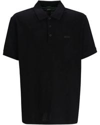 BOSS - Logo-Embroidered Cotton Polo Shirt - Lyst